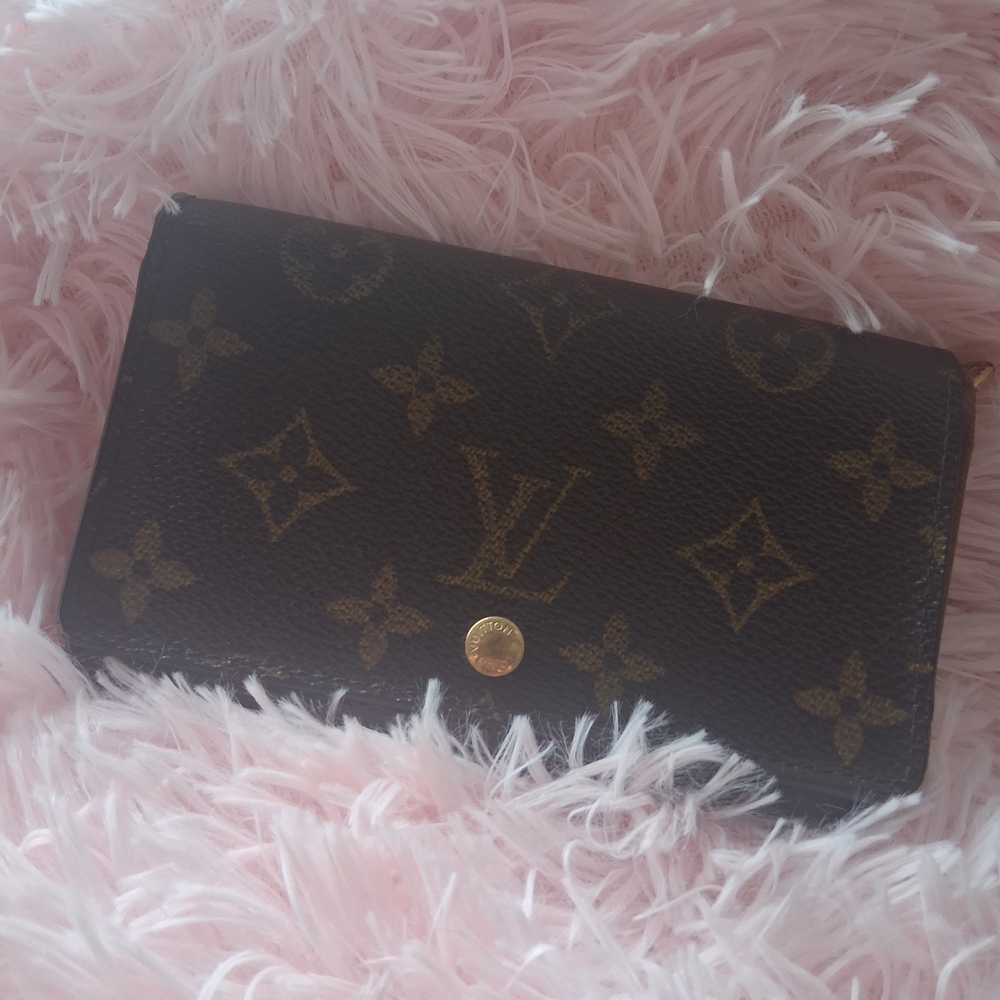 Louis Vuitton Monogram Brown Continental Wallet